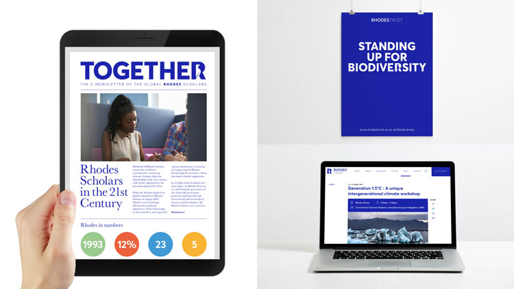 國際獎(jiǎng)學(xué)金慈善機(jī)構(gòu)Rhodes Trust重塑品牌定位和vi形象設(shè)計(jì)