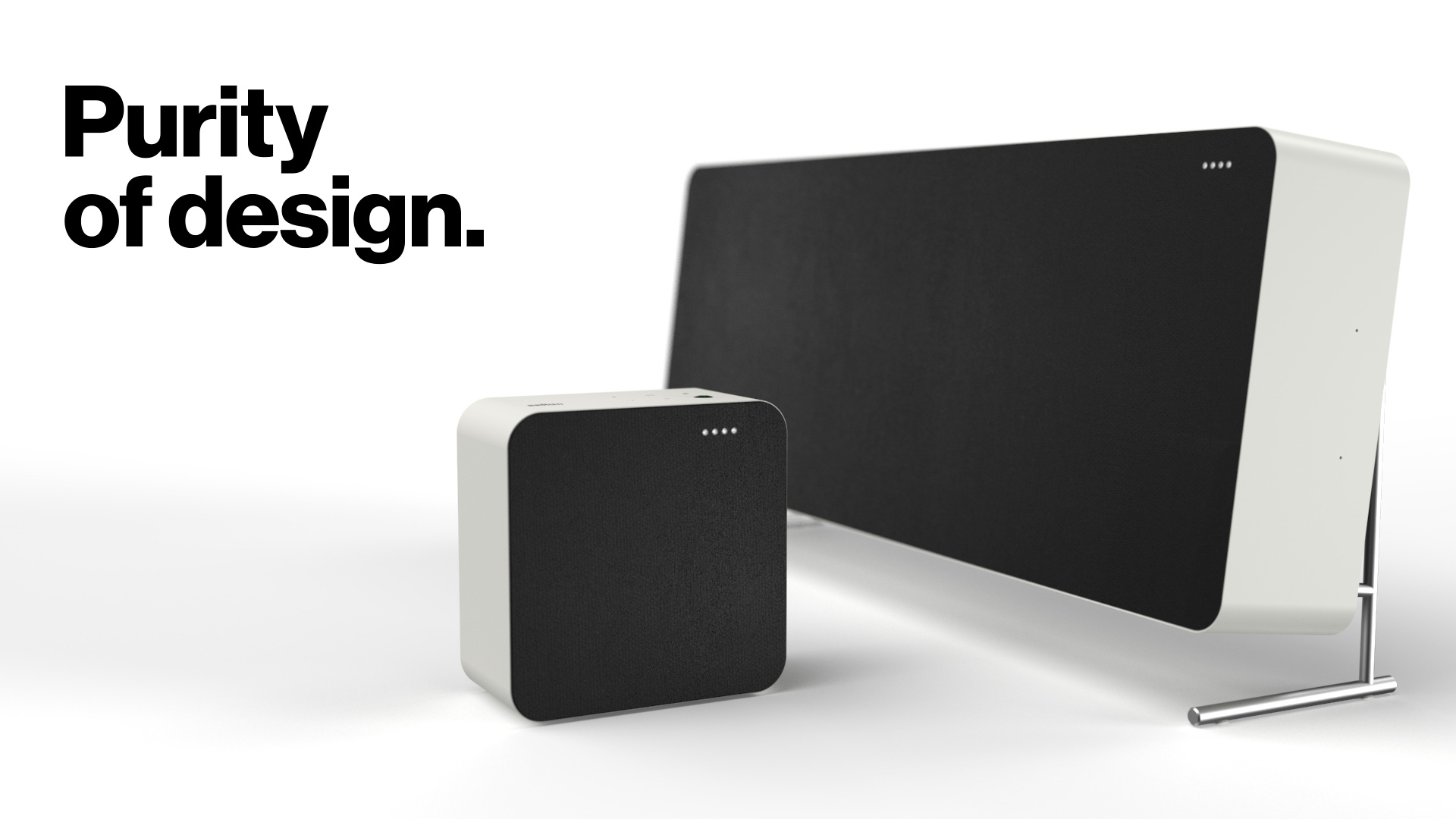 Braun音響音箱企業logo設計，vi設計